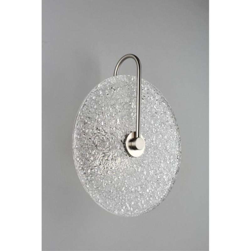 Бра 12*28*33 см, 1*LED, 5W, 3000K, Aployt Luca APL.329.11.05, никель