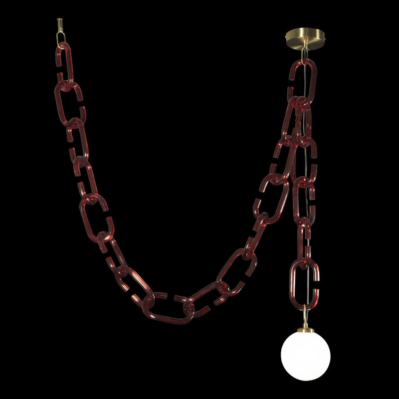 Светильник 12 см, Loft It 10128C Red, золото