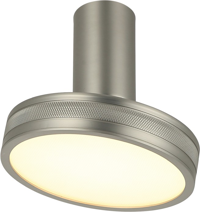 Настенно-потолочный светильник 20 см, 18W, 3000K, Stilfort Tendas 4025/11/01CW, никель