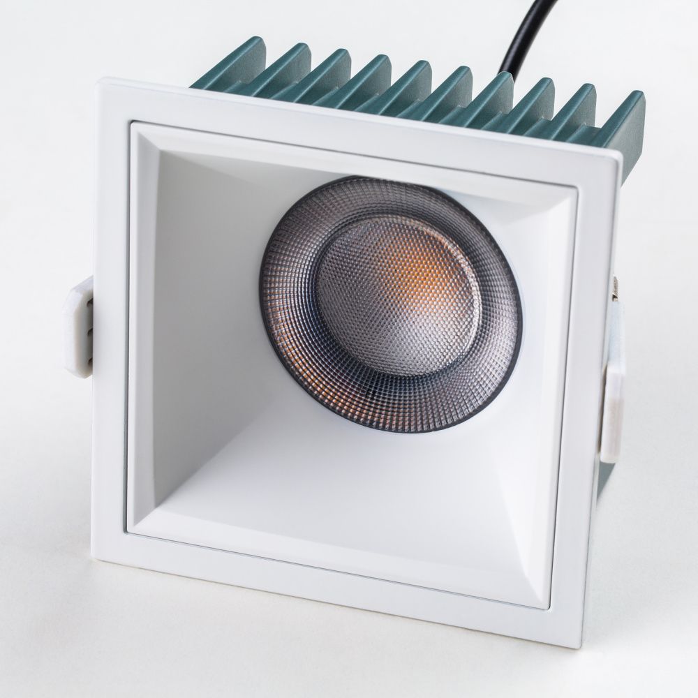 Светильник светодиодный  IP65 9*9*- см, LED*W, 4000K, Lightstar Ciclone 385446, Белый матовый; Белый