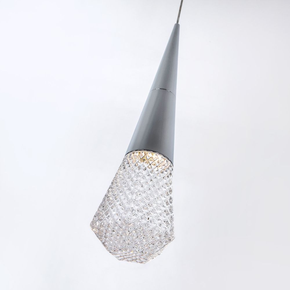 Подвесной светильник 8*8*200 см, LED 3W, 4000K, Хром MODELUX ML.3315.1