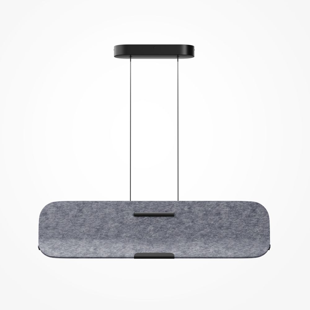 Подвесной светильник Maytoni MOD408PL-L12B3K 90*14*60-220 см, *LED*13W, 3000K, Maytoni Optimista MOD408PL-L12B3K, Черный