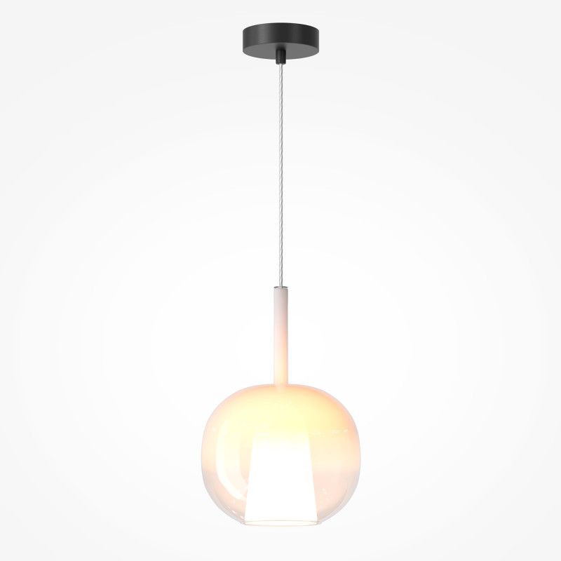 Подвесной светильник 21*21*333,5 см, 1*E27*60W, Maytoni Duality MOD271PL-01W2, черный