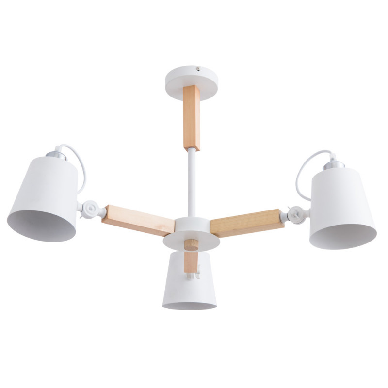 Потолочный светильник Arte Lamp A7141PL-3WH белый, диаметр 68 см