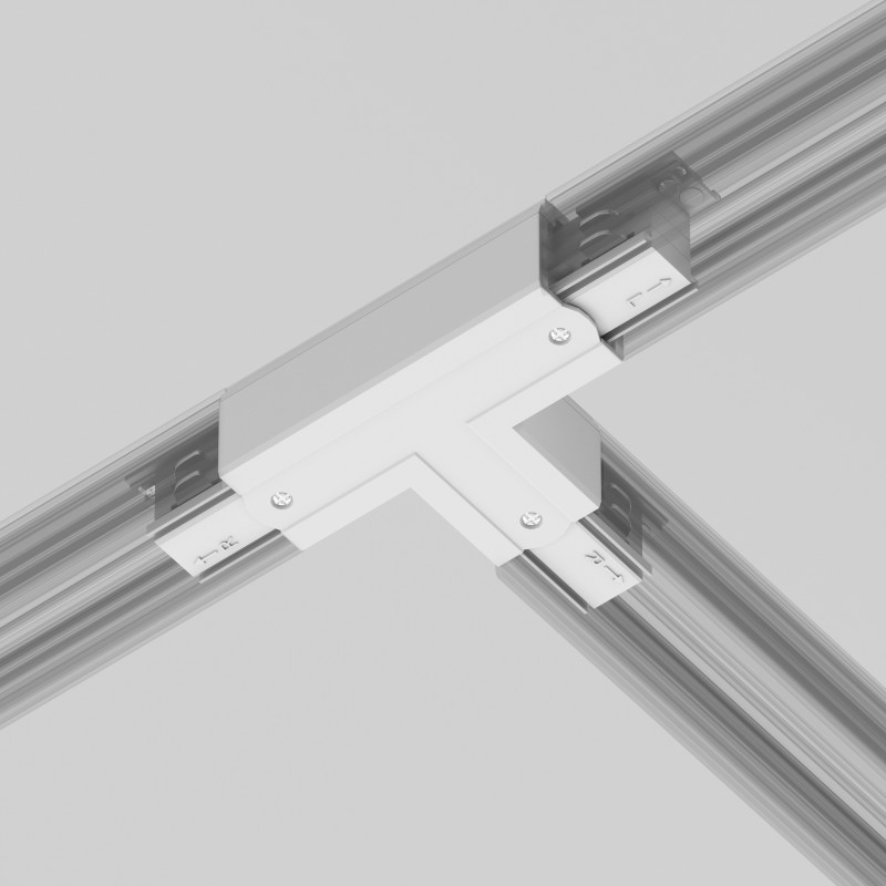 Коннектор для шинопровода Maytoni 3 phase track system TRA005CT-31W-R, белый