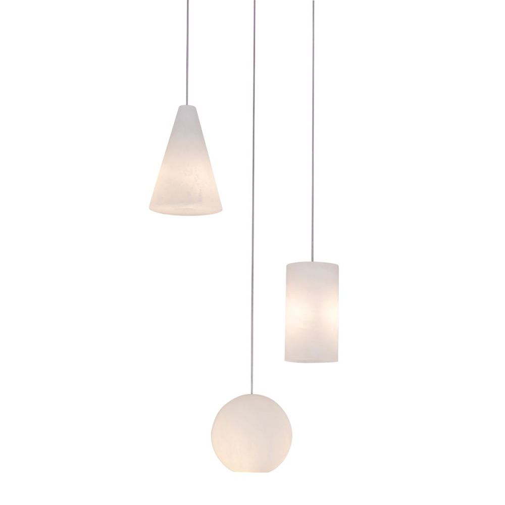 Подвесной светильник 27 см, Indigo Serenita 11075/3P White V000616, белый