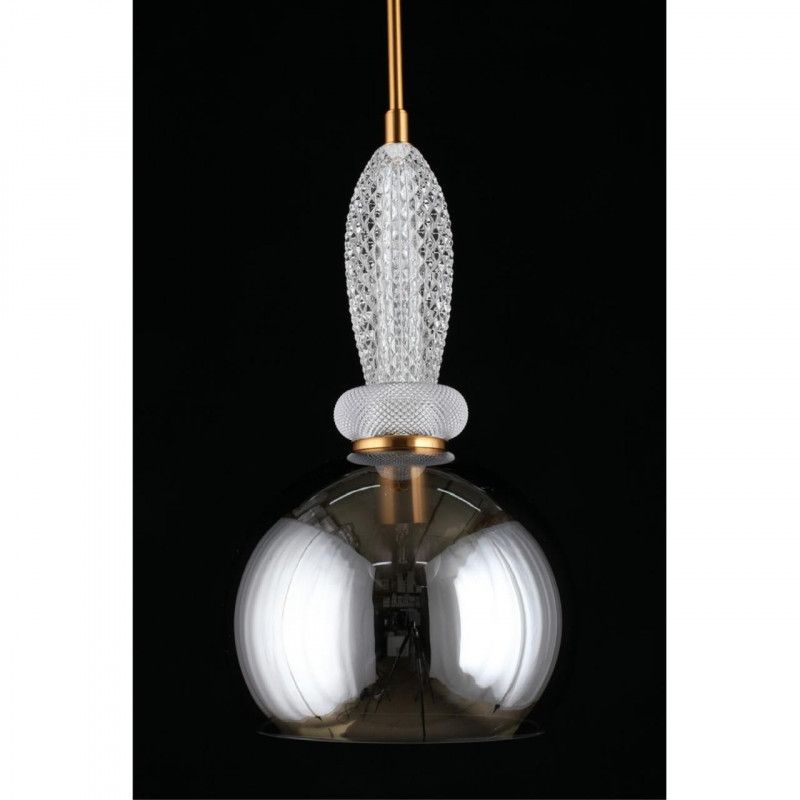Подвесной светильник 20*55-150 см, 1*E14, 40W, Aployt Kristel APL.304.06.01, бронзовый