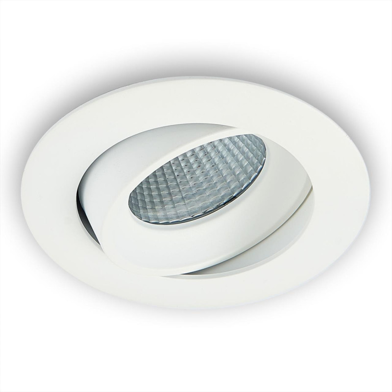 Встраиваемый светильник 9 см, 7W, 3500К Citilux Альфа CLD001NW0, белый