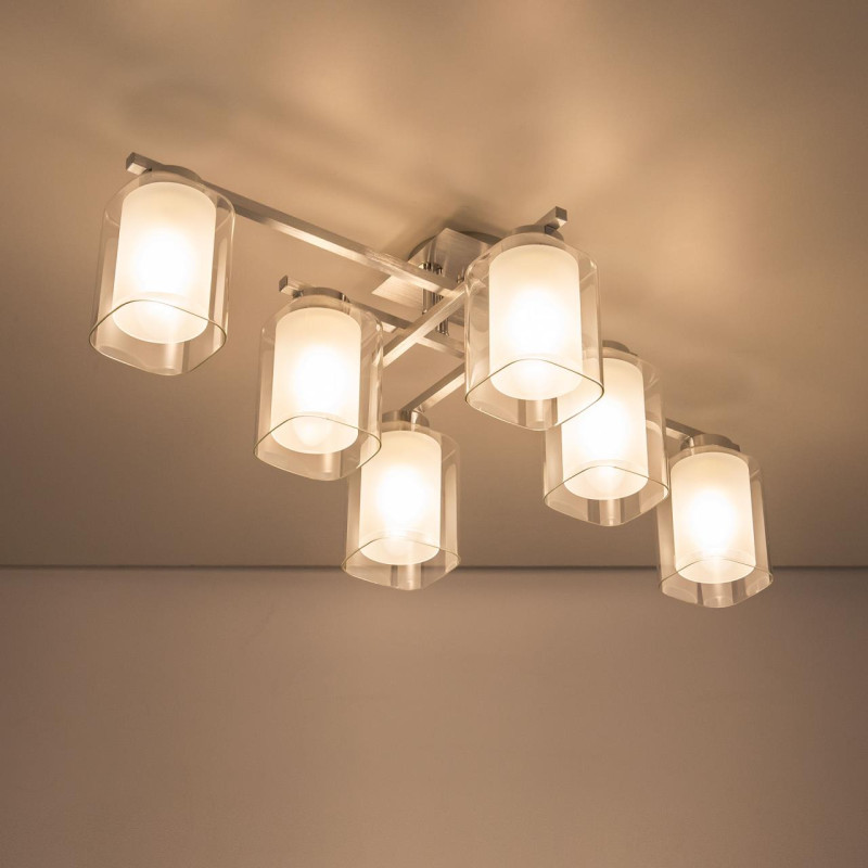 Люстра 67,5*42,5*24 см E27*450 W, Citilux Диез Алюм. CL111160