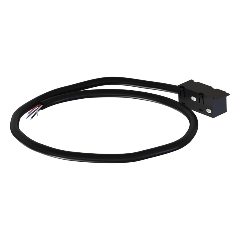 Коннектор-токопровод для шинопровода 50*1,8*1,8 см, черный Arte Lamp Optima A740106