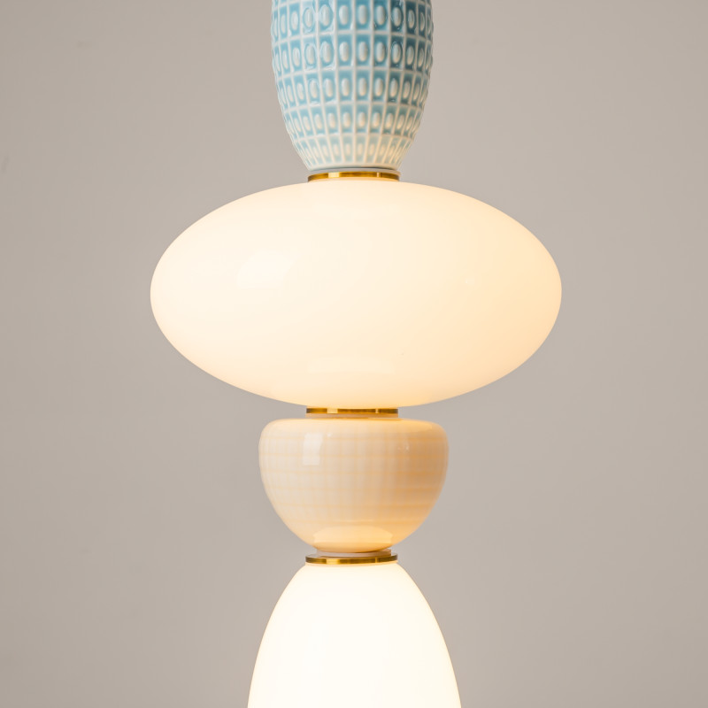 Подвесной светильник 22*400 см, LED 23W 3000K Maytoni Modern Adore MOD297PL-L24BS3K1 латунь