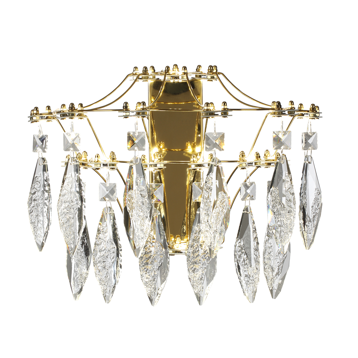 Бра 36*LED*25W, 4000К, 2250lm Odeon Light Flamenco 7000/25WL, золото