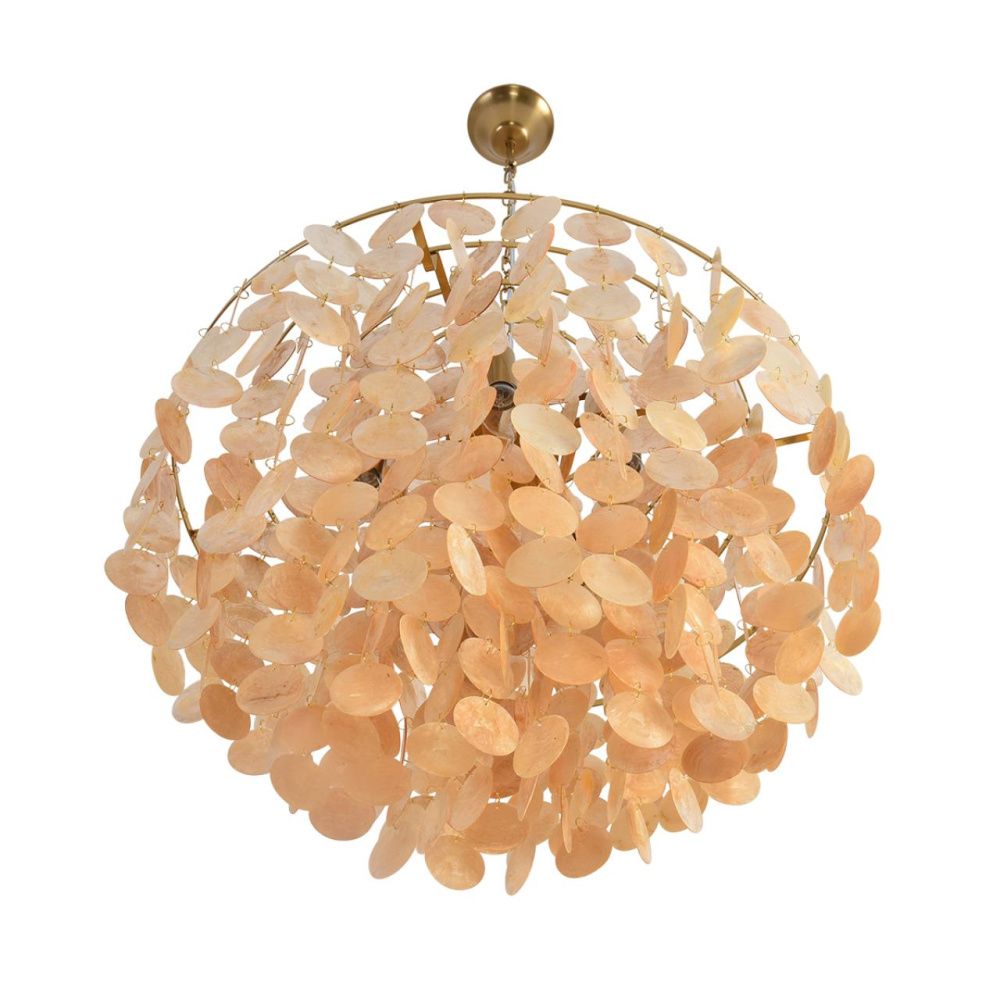 Люстра *58*110-110 см, 6*E14*40W, Lumion Shella 8386/6, бронзовый