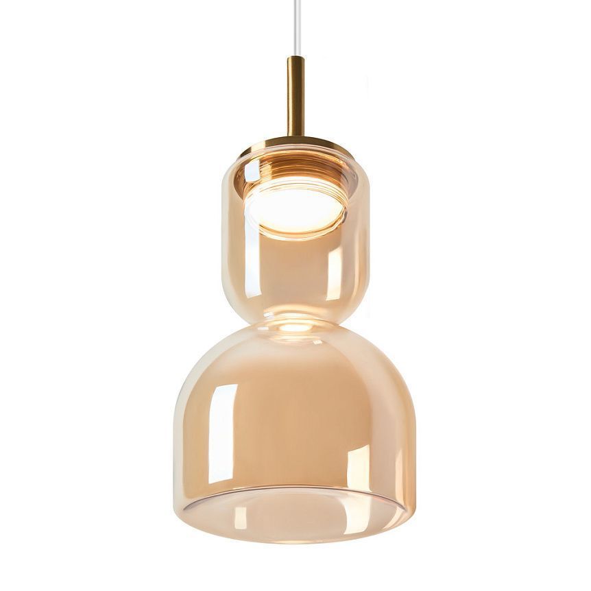 Подвесной светильник *14*45-235 см, 1*LED*6W, 3000K, Freya  FR5636PL-L6AM, Латунь
