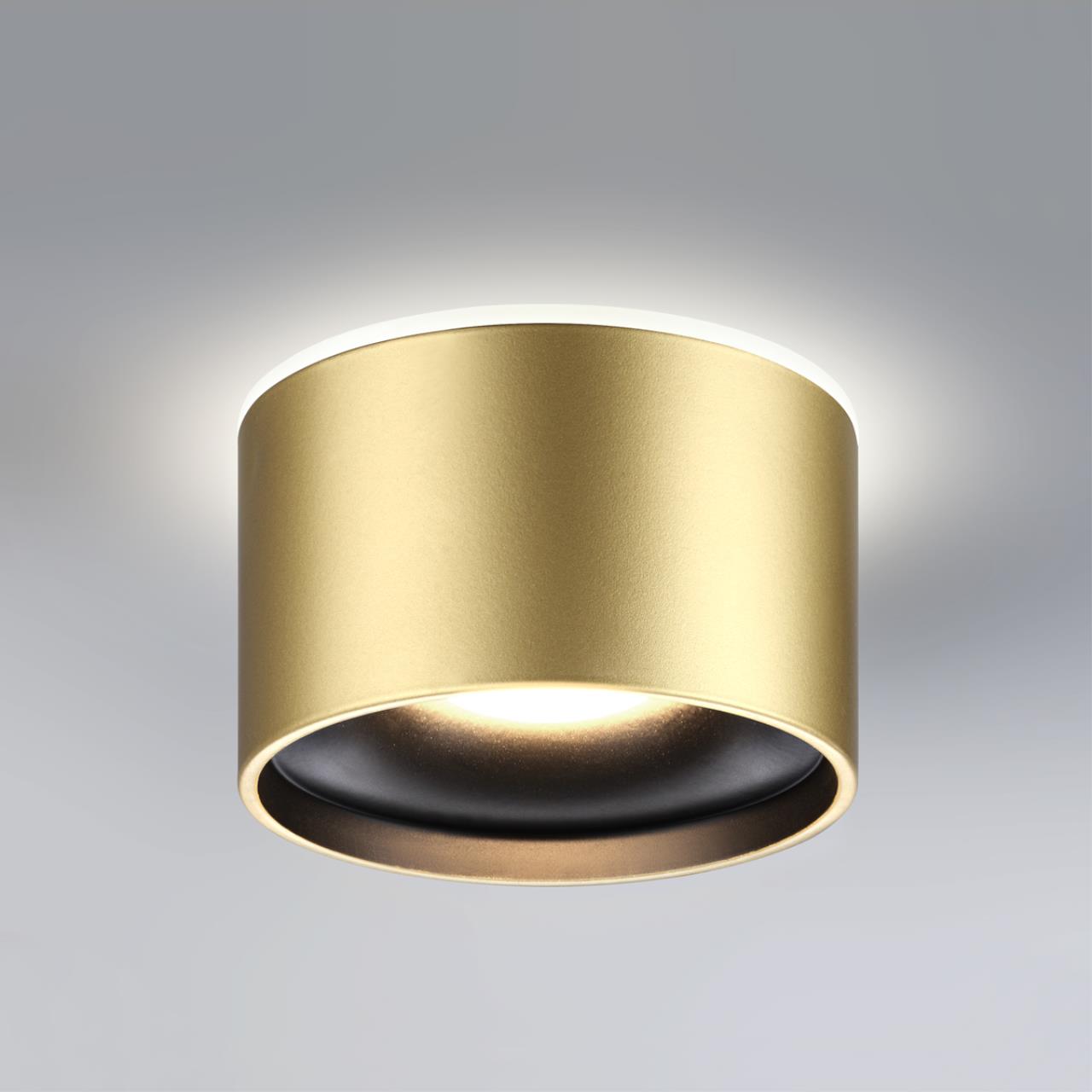 Светильник 10 см, 15W, 3000-6000K, Novotech Spot Giro 358963, бронза