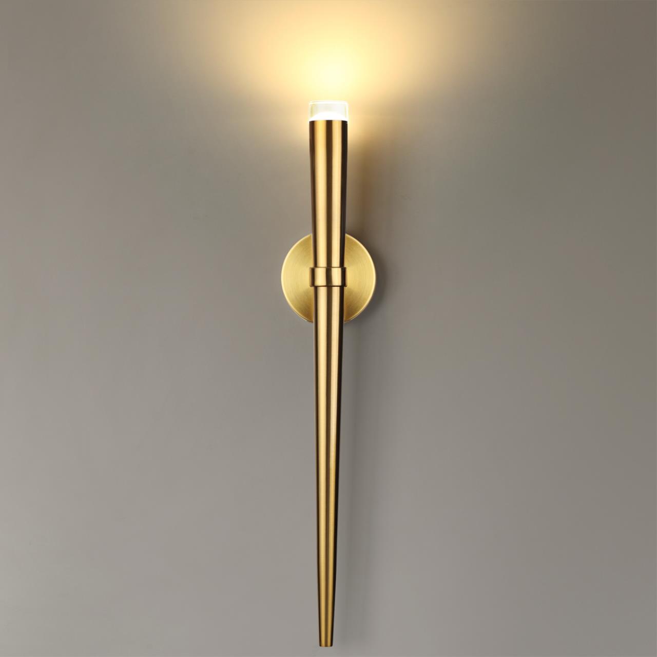 Светодиодный светильник 56 см, 7W, 3000K, Odeon Light FRIDA 4352/5WL, бронза