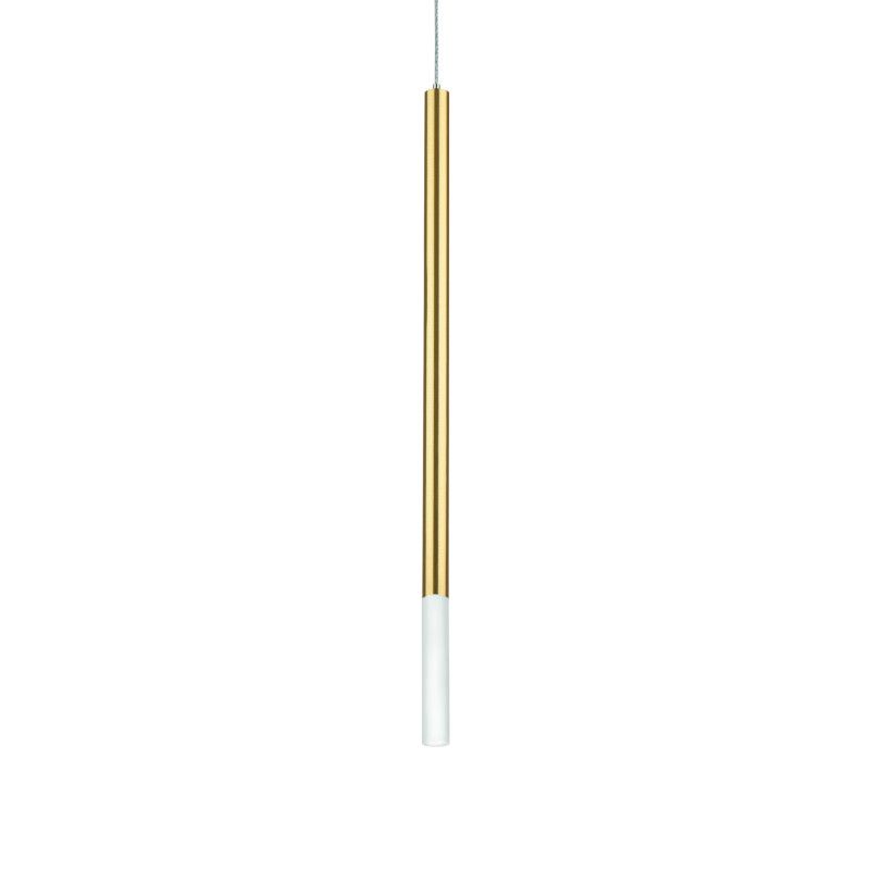 Подвесной светильник *2*60-140 см, *LED*5W, 4000K, Lightstar Tubo LT7472432, золотой