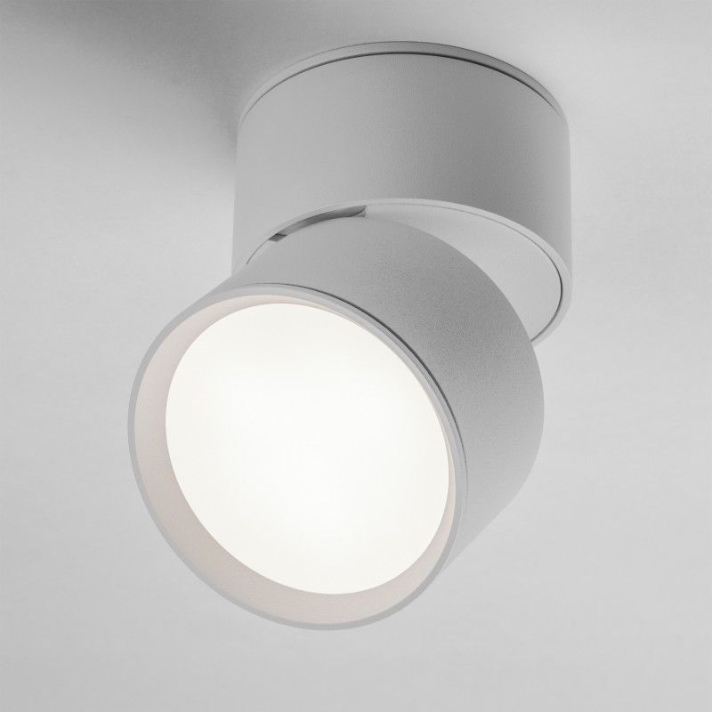 Спот *8*-9,6 см, *LED*9W, 3000/4000/6000K, Lightstar Acuto 215836, белый