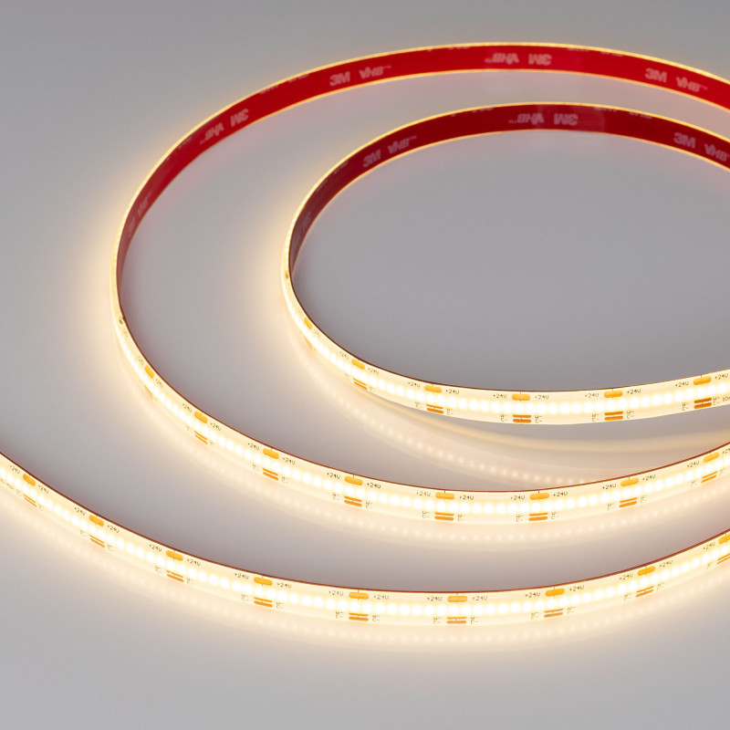 Лента герметичная COB-SE-X640-10mm 24V White-MIX (23 W/m, IP65, CSP, 5m) (Arlight, Изменяемая ЦТ) 041392. Цена указана за 5 метров. Продается кратно 5 метрам.