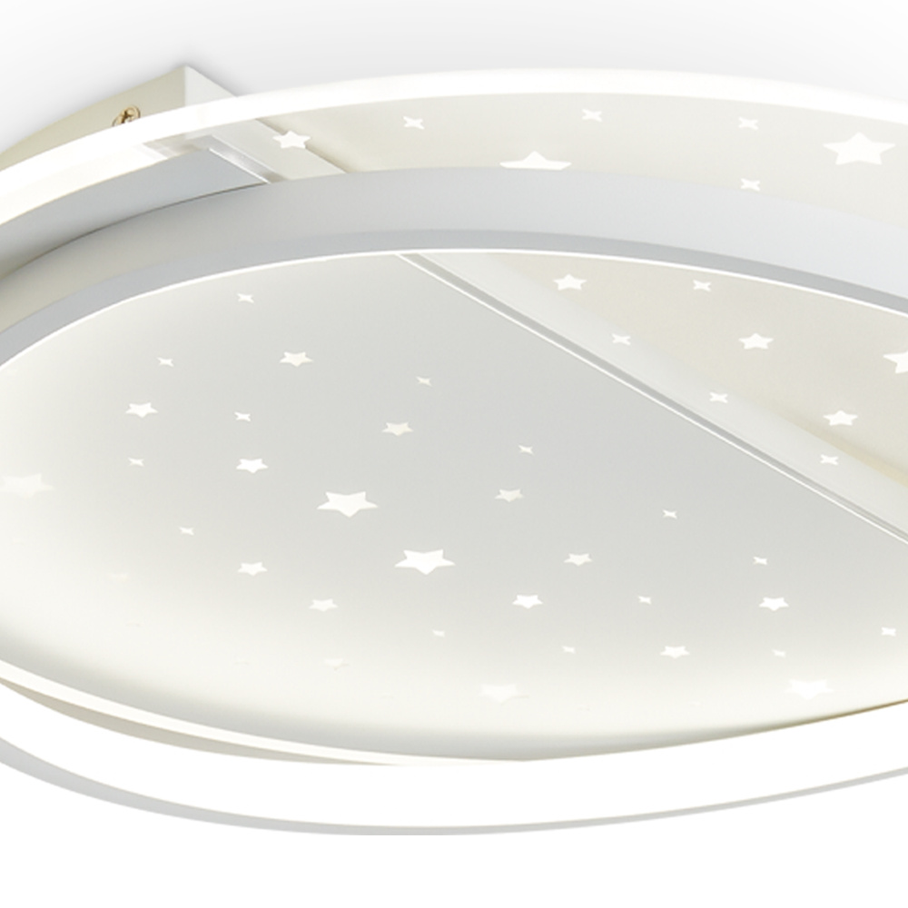 Светильник *48*-8,5 см, *LED*89W, 3000-6000K, Freya Страта/Strata FR6152CL-L89W, Белый