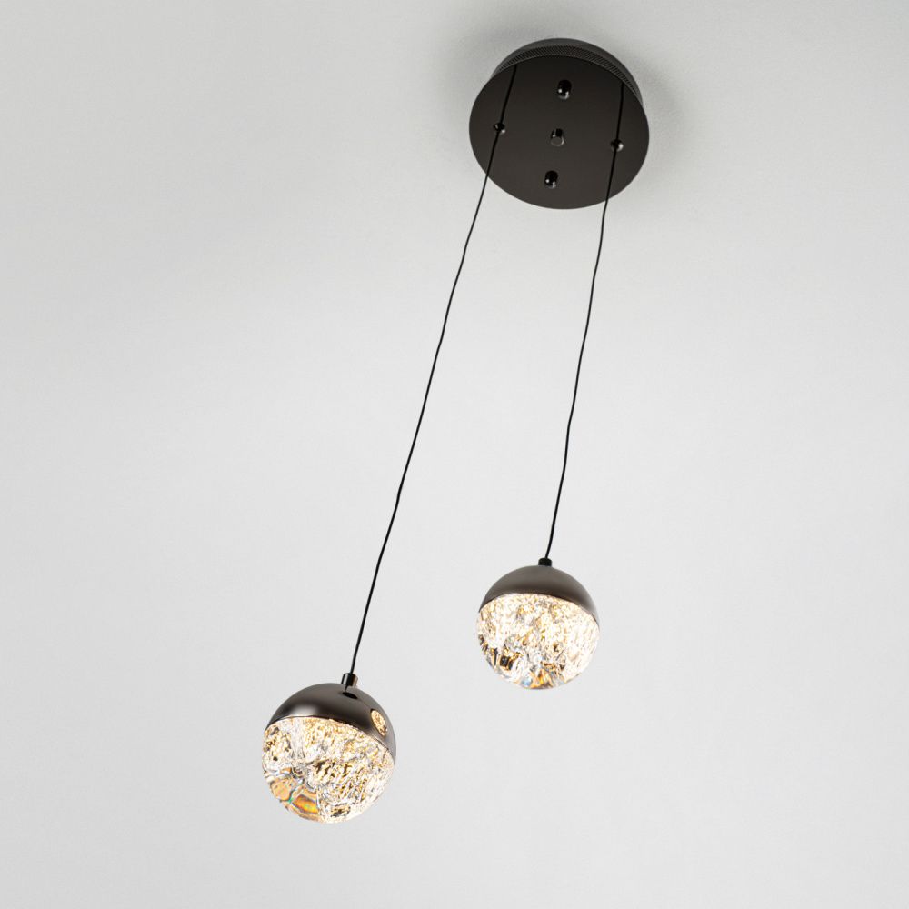 Светильник *20* см, LED*13W, 3000-6000K, Modestyle  MS.2345.2 BK, Чёрный