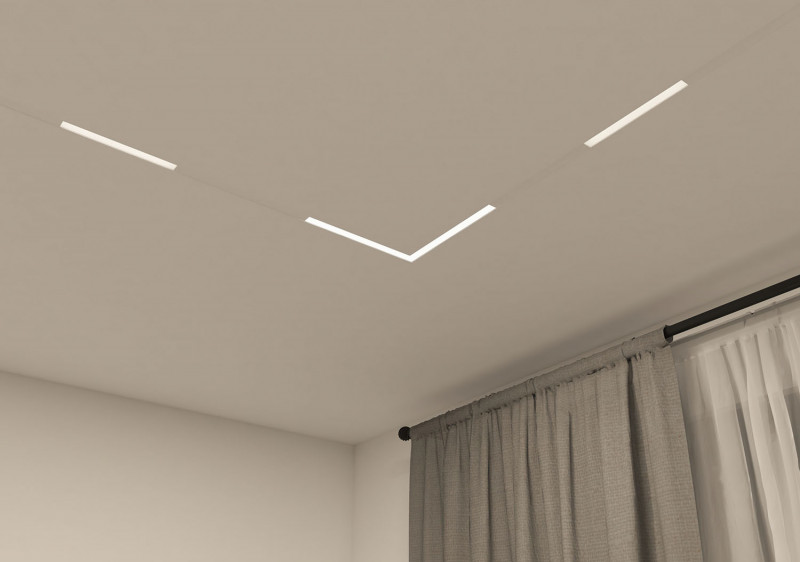 Светильник на шине 31*31 см, 18W, 3000-6000К Denkirs DK8014-WH белый