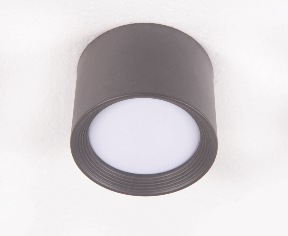 Светильник Ø95 x H70, мм, 15W, FGY(Серый) Rilon 2559W/1 FGY