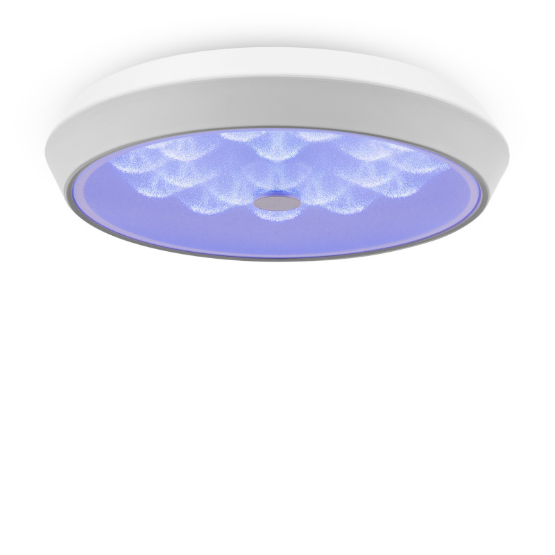 Потолочный светильник 39 см, 24W Freya Cells FR10012CL-L24W, 3000-6500K, белый