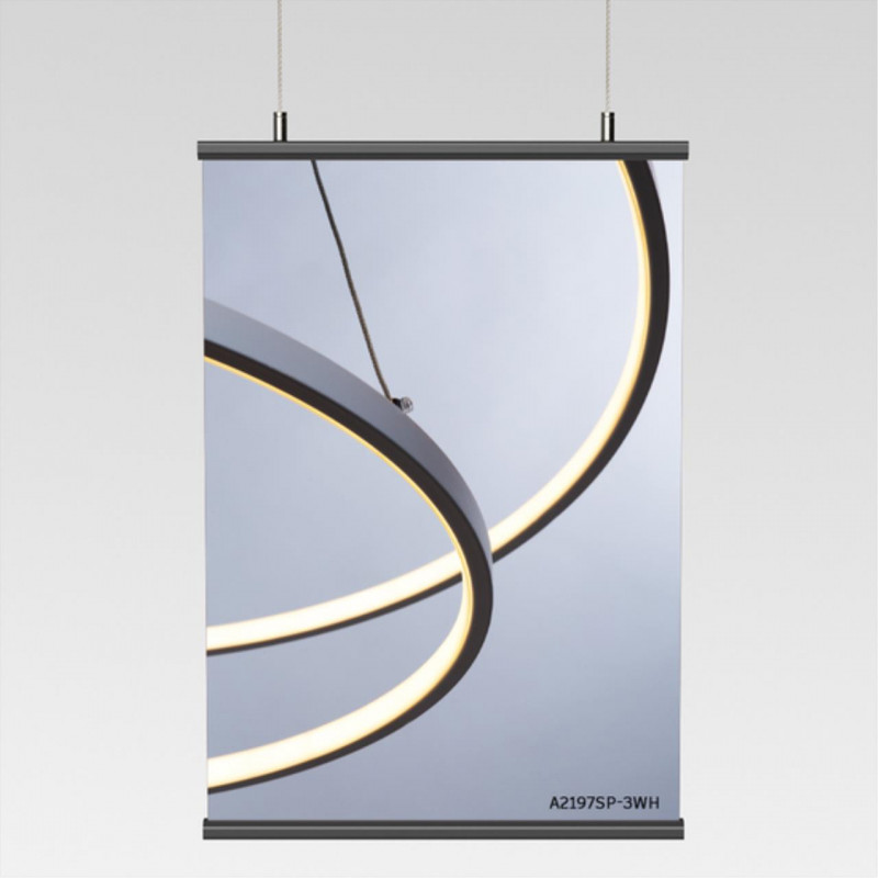 Светильник 75 см, 145W, 3000-6000K, Arte Lamp Frodo A2197SP-3WH, белый