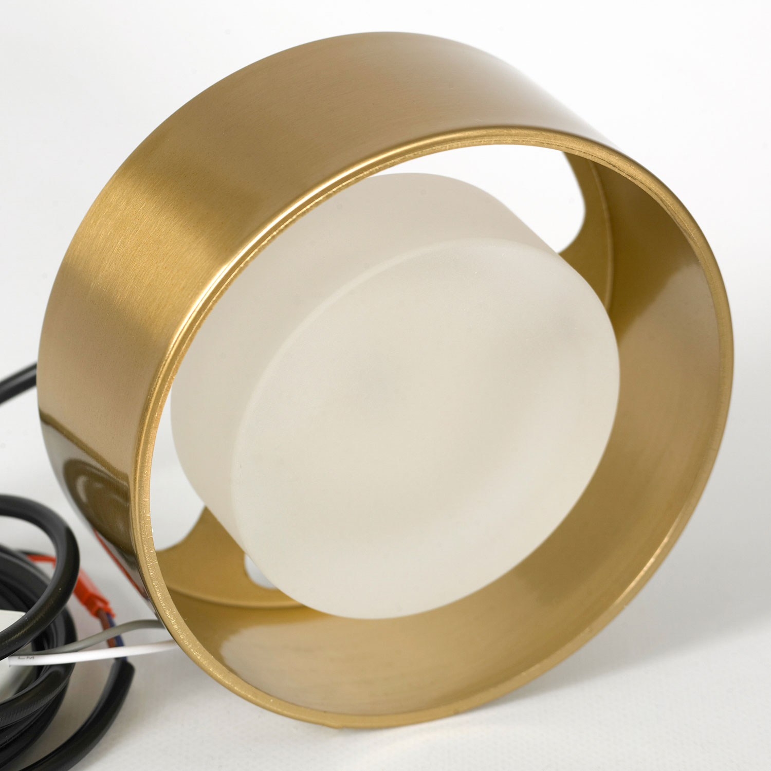 Подвесной светильник 15*22 см, 1*led*7W 3000K Lussole Lewisville LSP-7103 бронзовый