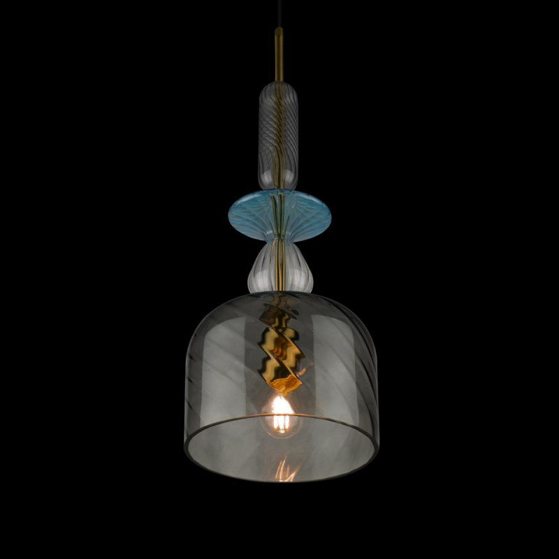 Светильник *20 см, 1*E27*40W, Loft It 10037C Candy, Золото