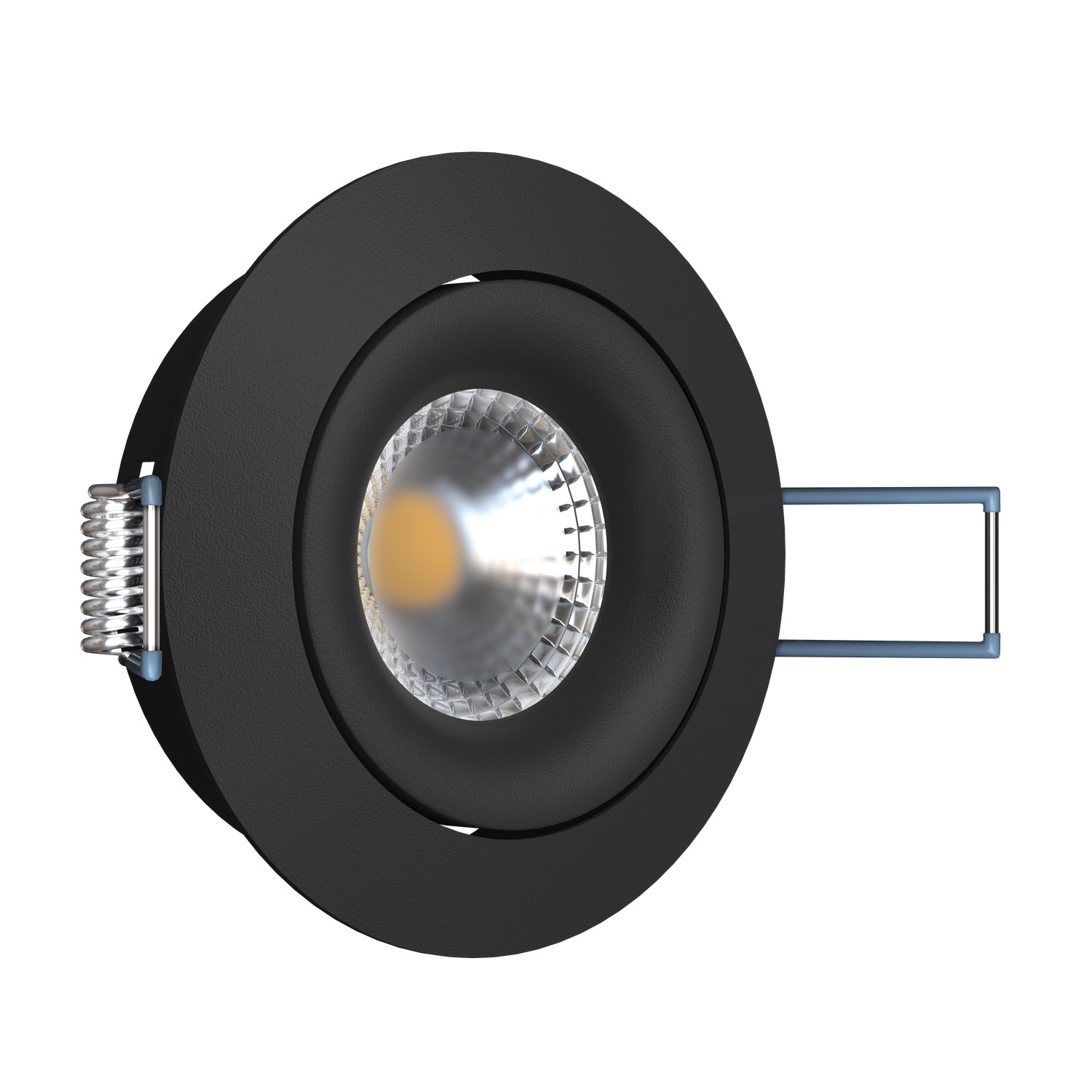 Светильник встраиваемый поворотный AO1501006 Black (круглый)           Ledron