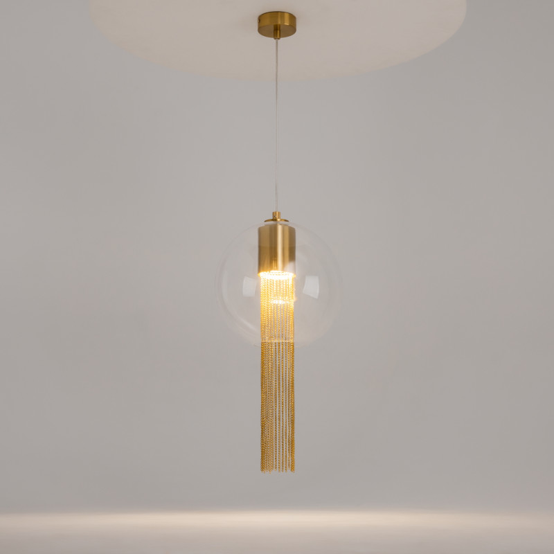 Светильник 25 см, Maytoni Flusso P095PL-01BZ1, бронза