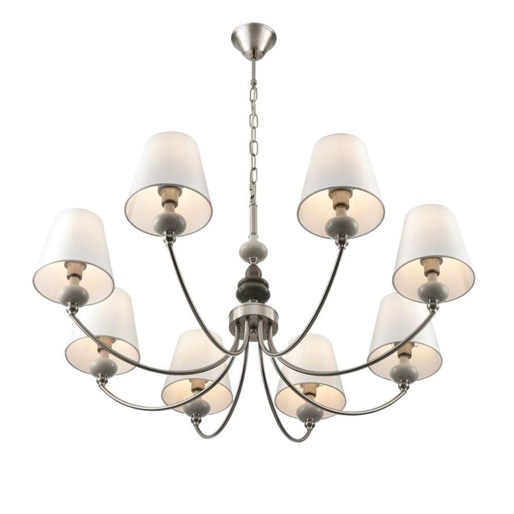 Люстра *88*93-93 см, 8*E14*40W, Lumion Kentuki LUM8283/8, стальной; серебристый