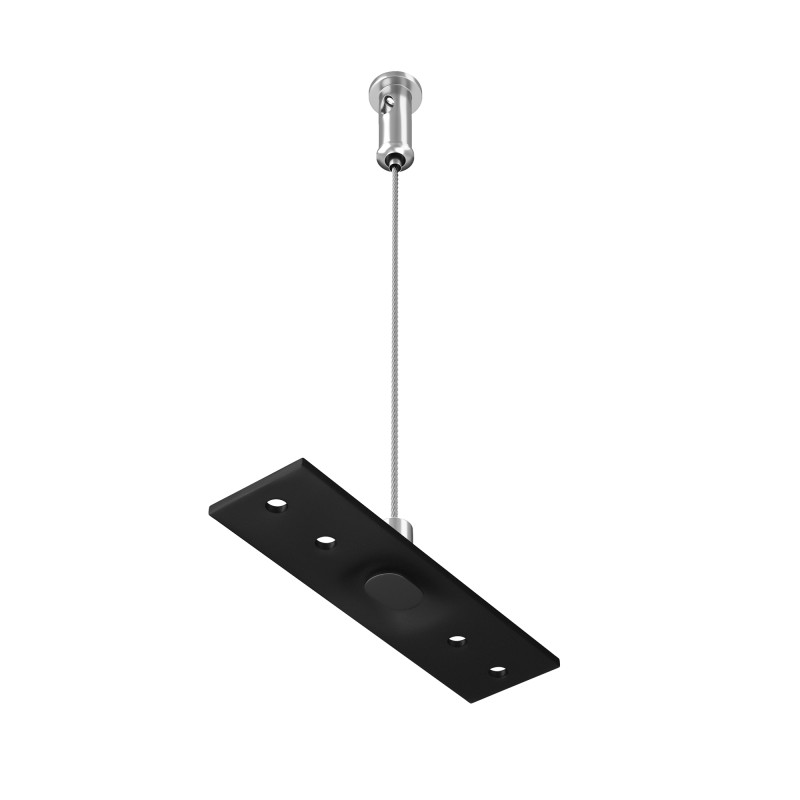 Подвес тросовый 2 шт Maytoni Technical Magnetic track system Exility TRA034SW-2B черныйIP 20