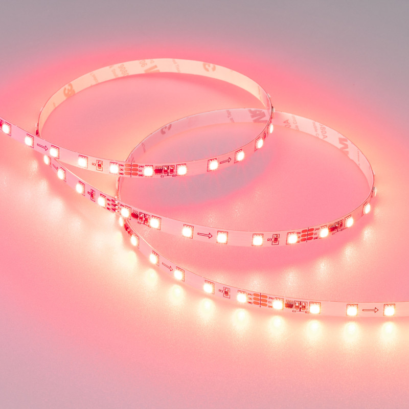 Лента SPI-F72-7mm 24V RGB-PX6 (14.4 W/m, IP20, 3535, 5m) (Arlight, Открытый, IP20) 030195(2). Цена указана за 5 метров. Продается кратно 5 метрам.