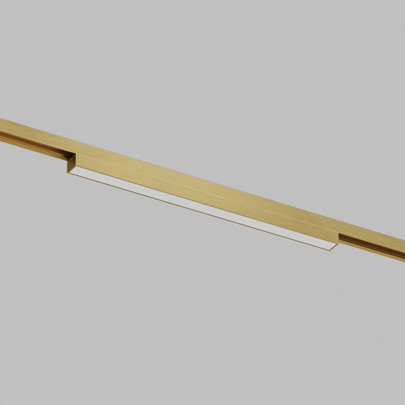 Светильник на шине 30,2*1,9*2,7 см, *LED*680Lm, 3000-4000-6000K, Denkirs Shine Linear Zigbee DK5951-SB, сатинированная латунь