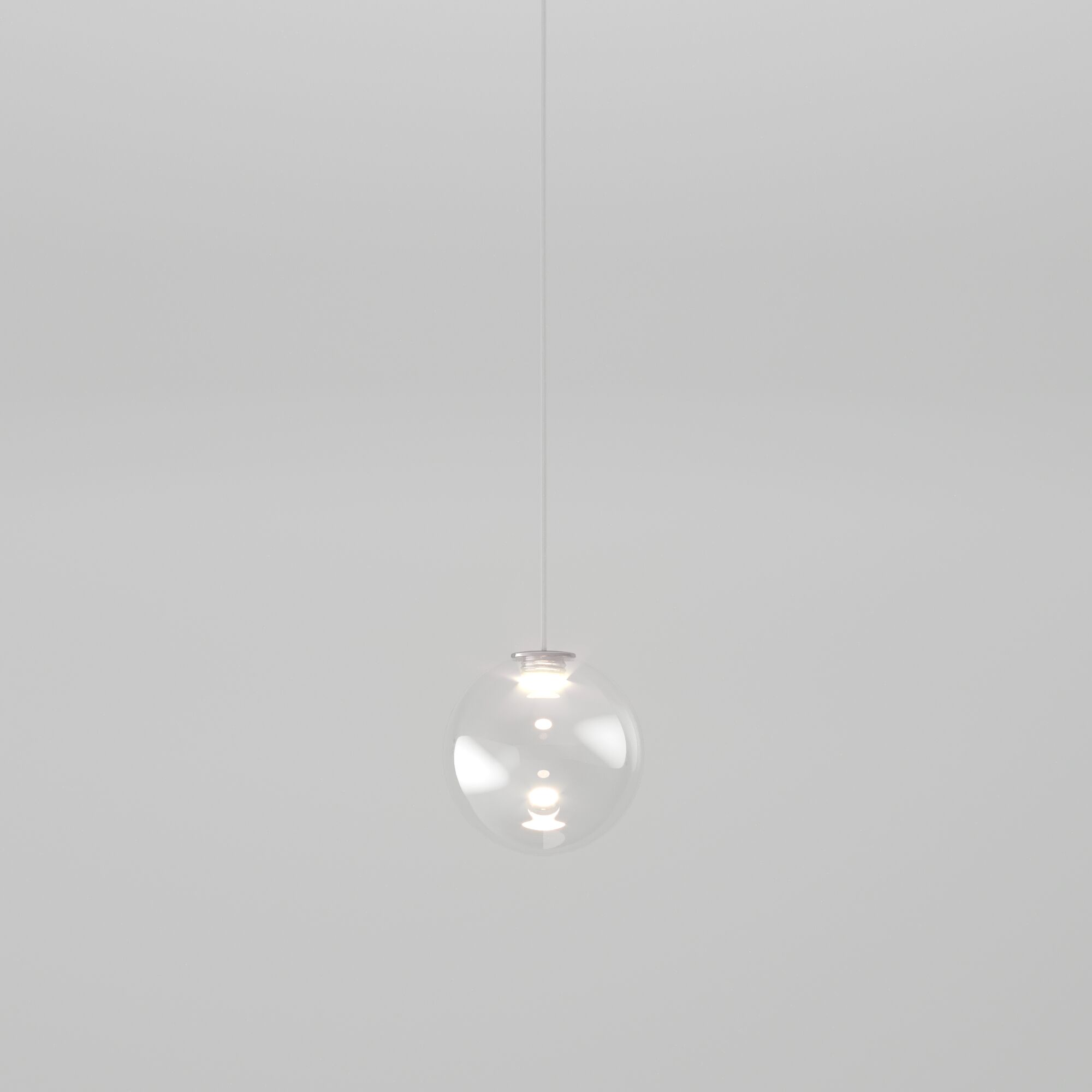 Подвесной светильник 8*8*168 см, *LED, 1W, 4200 Eurosvet Wonder 50234/1 LED, хром