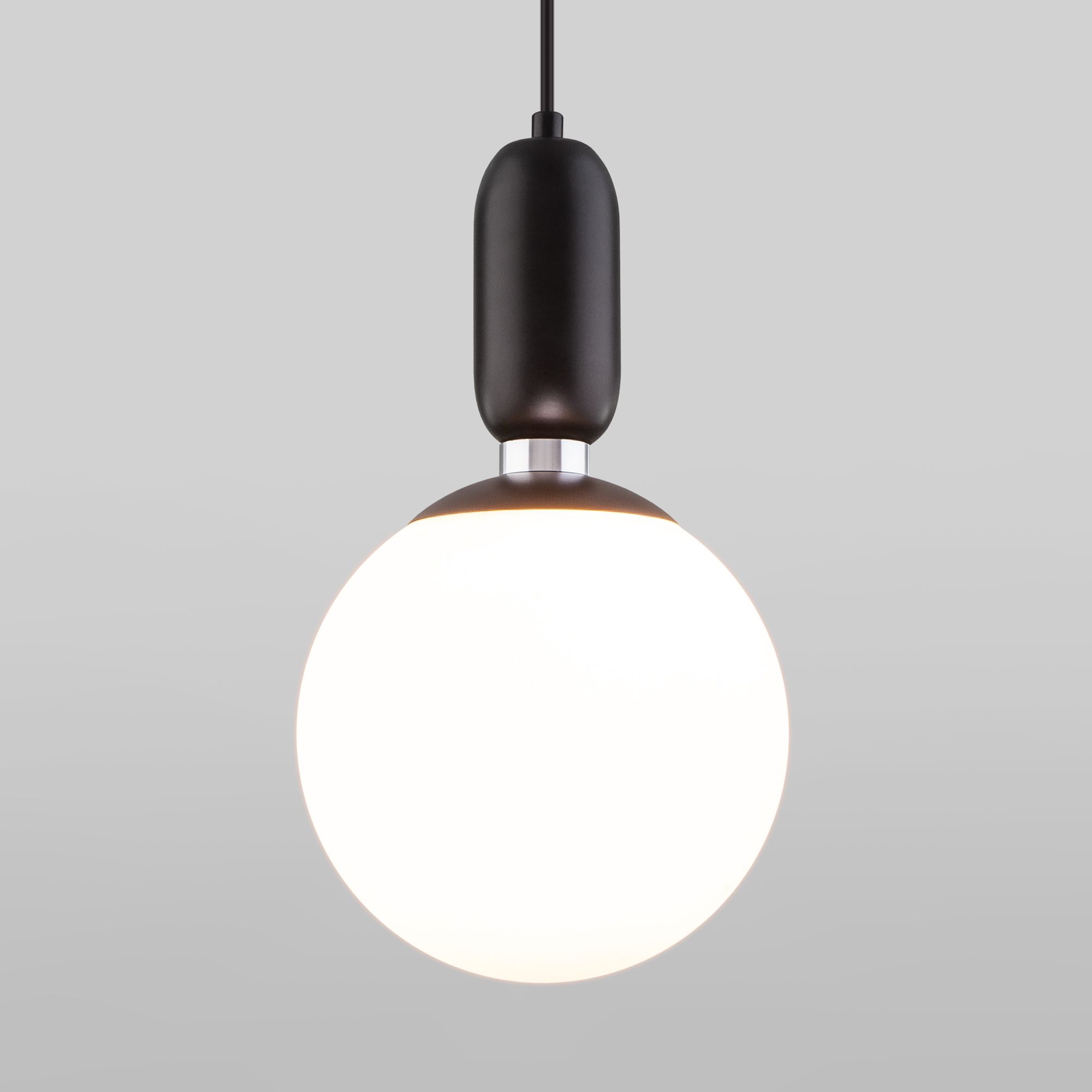 Подвесной светильник с плафоном Eurosvet Bubble 50197/1 черный