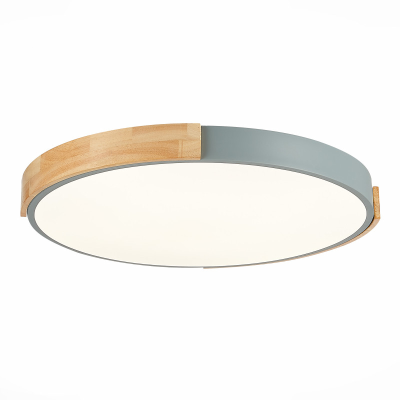 Светильник 50 см, 40W 3000K/4000K/6000K EVOLUCE DELIA SLE201372-01 Серый, Светлое дерево