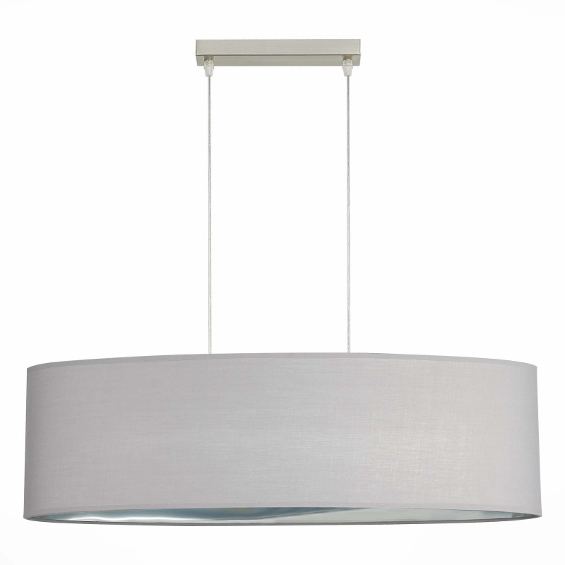 Светильник подвесной 75*22 см, 120W,  EVOLUCE  BRESCIA SLE300533-03  Никель