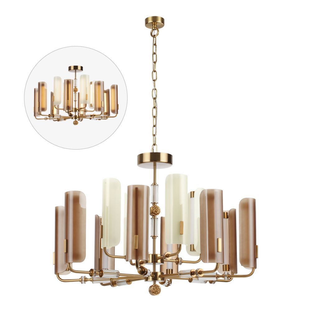 Светильник 85 см, 60W, 3000K, Odeon Light 5467/60L, бронза