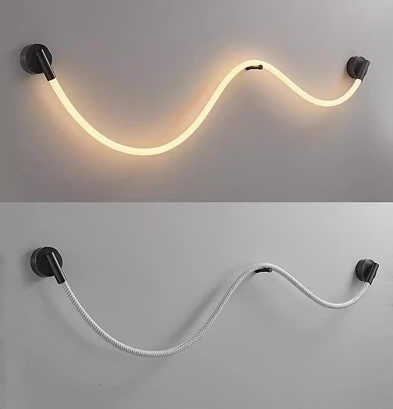 Бра 155*- см, 1*LED*35W, 3000K, Lightera Tura LE103W-158BB STAINLESS, Черный