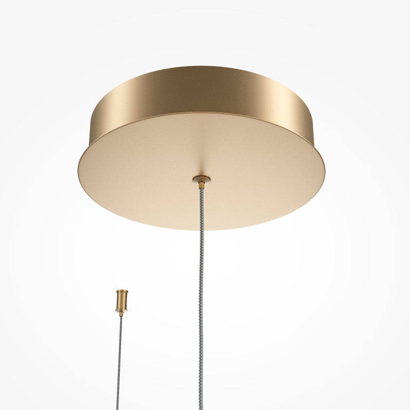 Подвесной светильник 115*35,5*329 см, LED, 34W, 3000К, Maytoni Plons MOD283PL-L34BS3K латунный