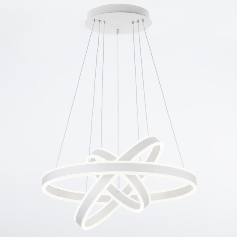 Люстра 60*120 см LED*145 W, 3000 / 5500 К Citilux Дуэт Белый CL719650