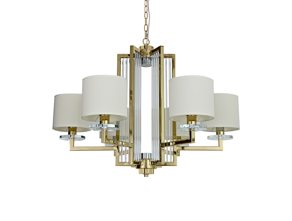 Люстра 75*53 см,  E14+LED*6+2*60W+5W Newport 35406+1/C gold без абажуров М0069740