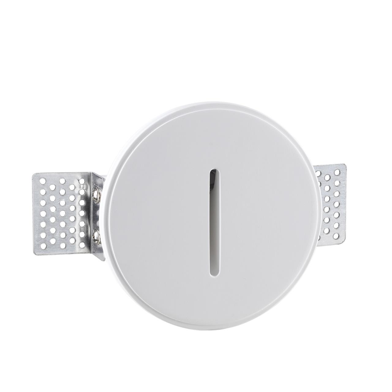 Подсветка 16 см, 1*LED*3W, 3000К, 84.72lm Odeon Light Gips 7081/3WL, белый