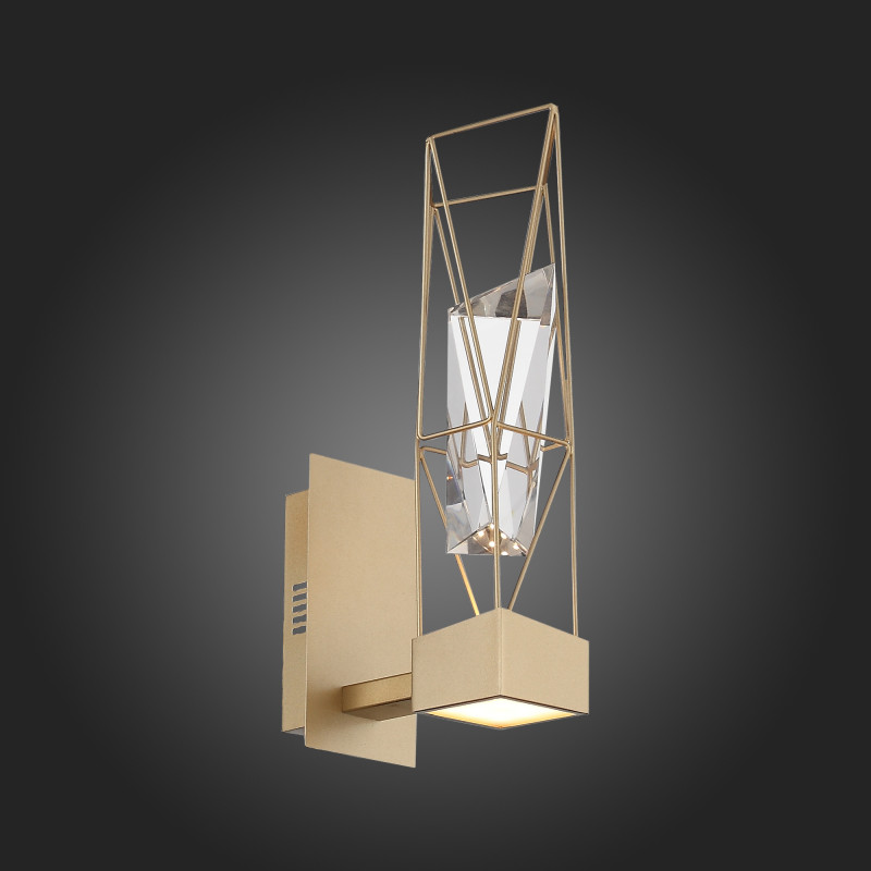 Бра 9 см, 6W, 4000K ST LUCE PROGETTO SL815.201.01 Матовое золото