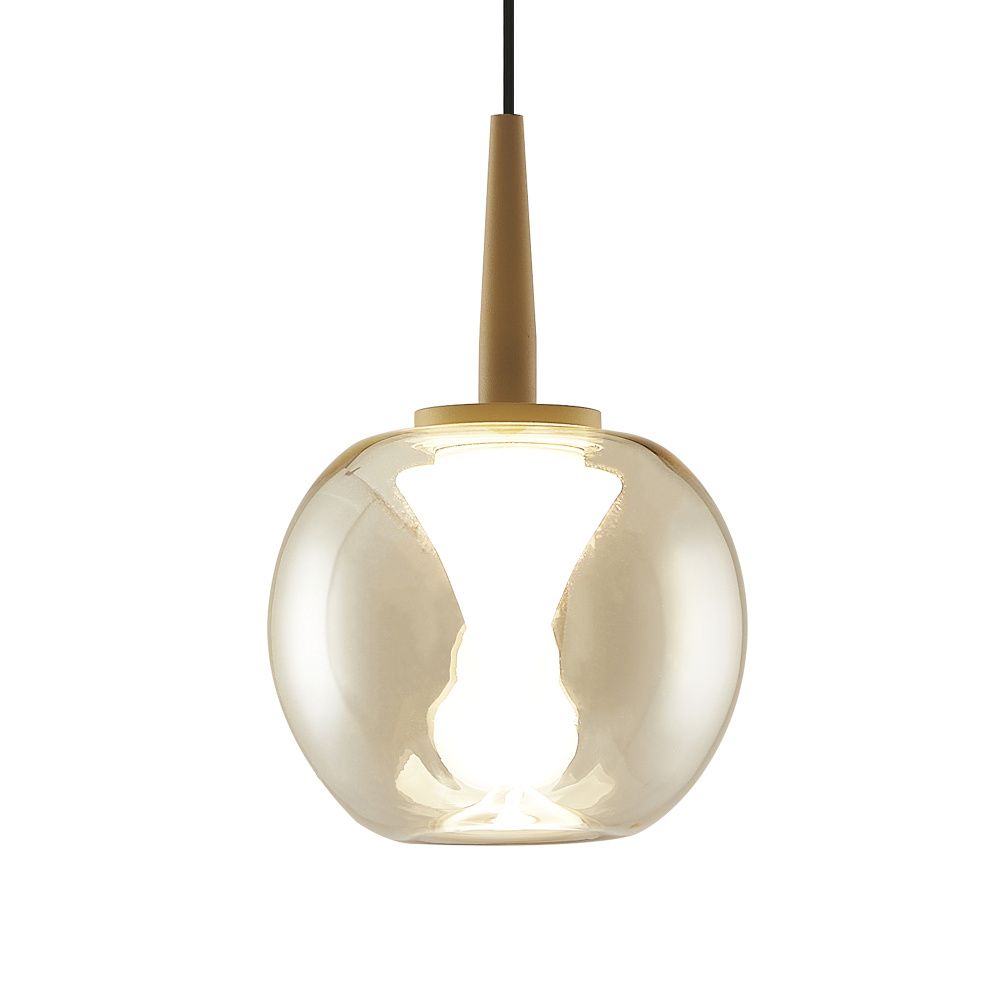 Подвесной светильник 13*211,2 см, 1*LED*5W, 3000K, Mantra Andromeda MAN8931+8940, золотой