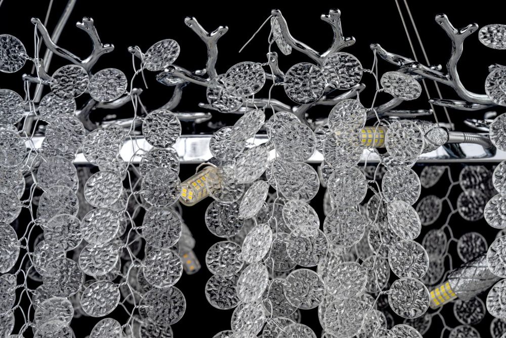 Люстра потолочная ** см, 10*G9*40W, Dio D`arte Tavenna Nickel Tavenna H 1.5.100x40.102 N, Никель